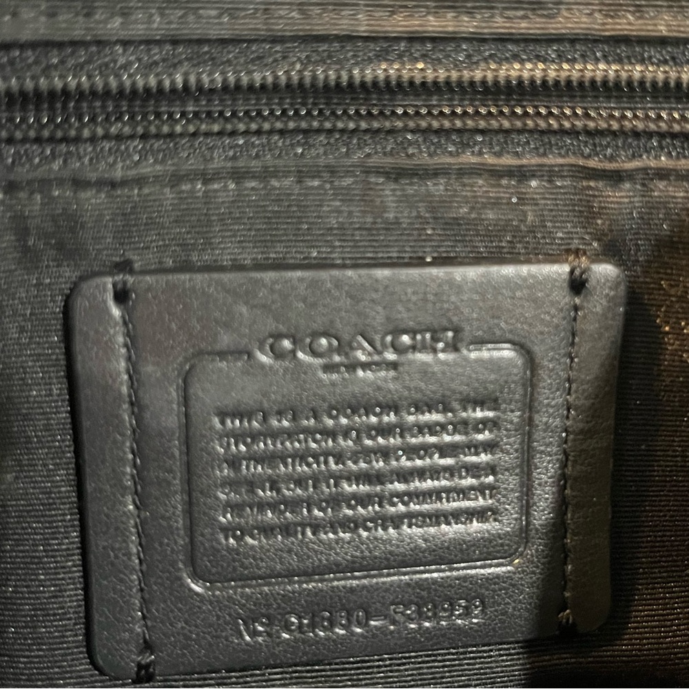 Coach Lexi Shoulder Bag with Patchwork Metallic Grey - Picture 7 of 13